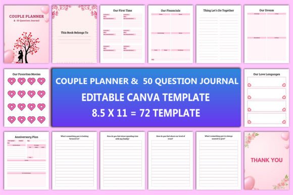 Couple Planner 50 Question Journal: A Strategic Tool for Building Lasting Relationships