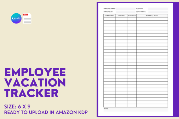 Employee Vacation Tracker - KDP Interior