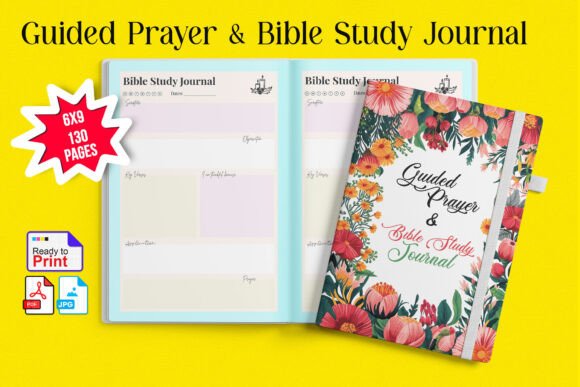 Guided Prayer Bible Study Journal: Deepen Your Faith Daily