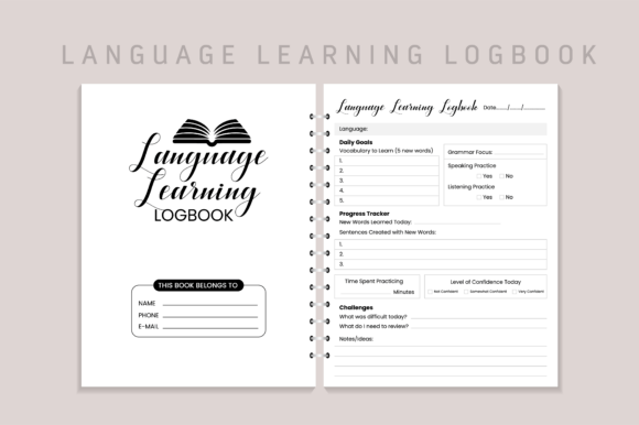 Language Learning Logbook KDP Interior