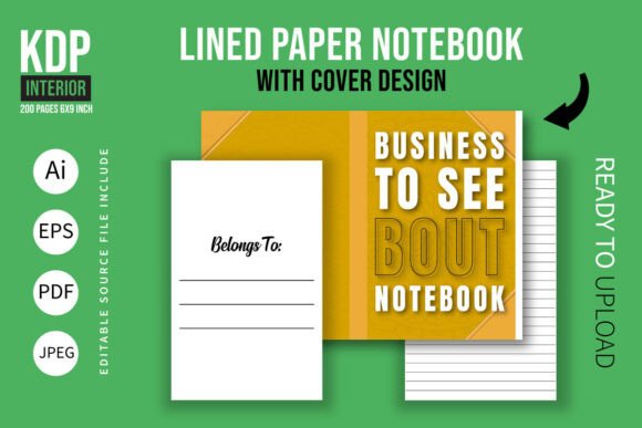 Lined Paper Notebook with Cover Design: A Versatile Tool for Creativity and Organization