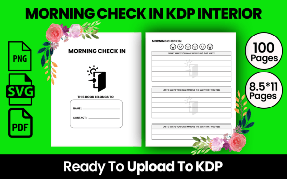 MORNING CHECK in KDP INTERIOR: A Practical Tool for Your Low or No-Content Business