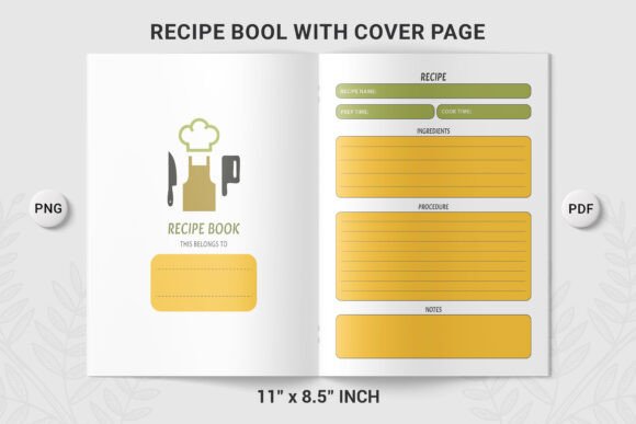 Recipe Book KDP 03: Your Digital Cookbook Solution